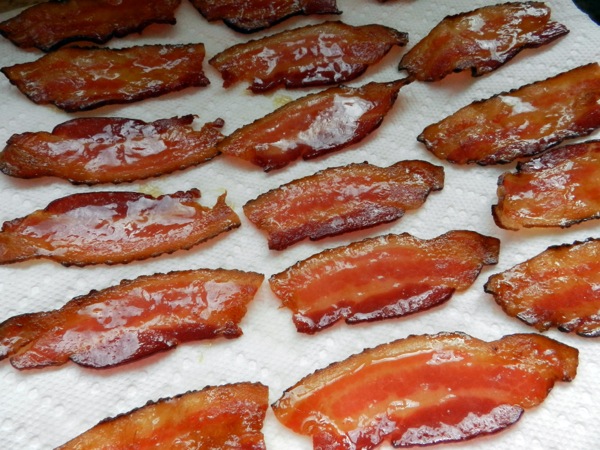maple baked bacon