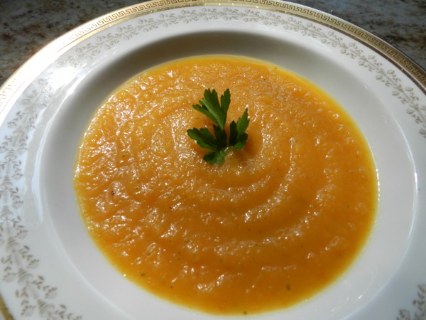carrot and turnip bisque