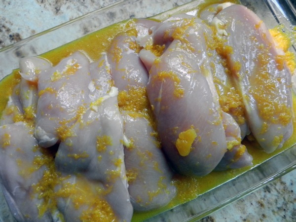 citrus marinated chicken