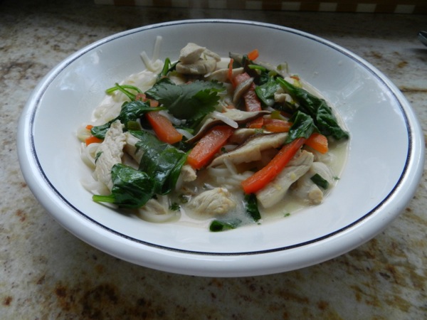 thai chicken-cocnut soup