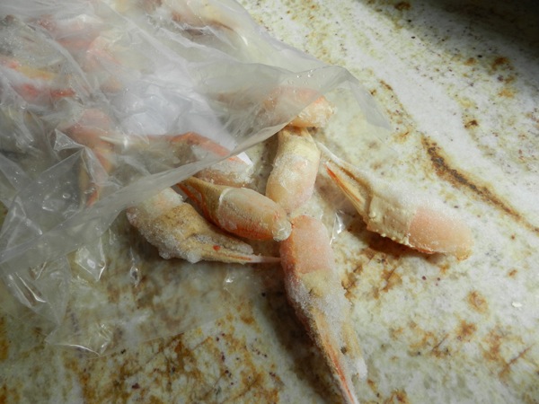 snow crab claws