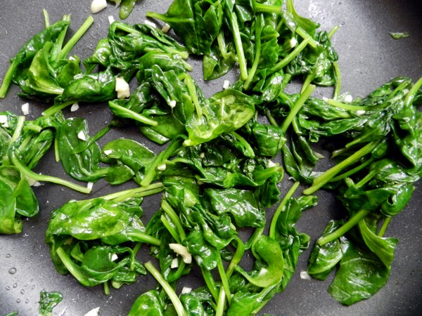 sautéed spinach