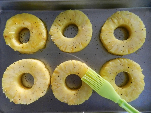 grilled pineapple