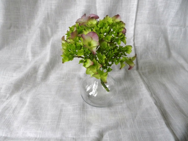 hydrangea arrangement