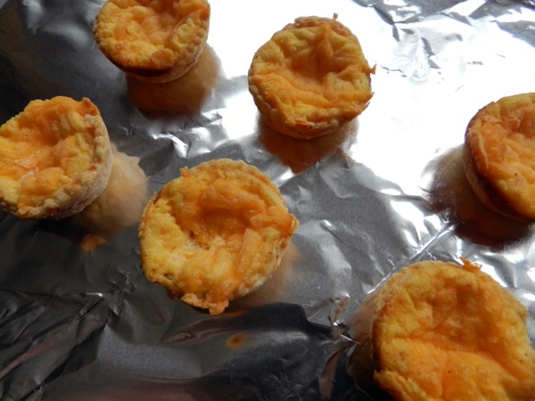 cheddar tartlets