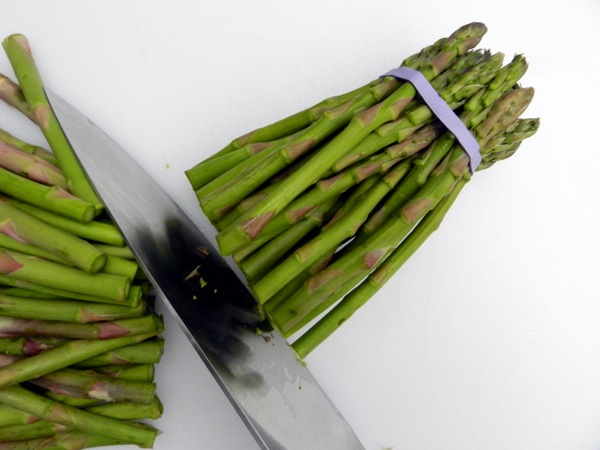asparagus with wasabi mayo
