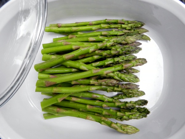 asparagus with wasabi mayo