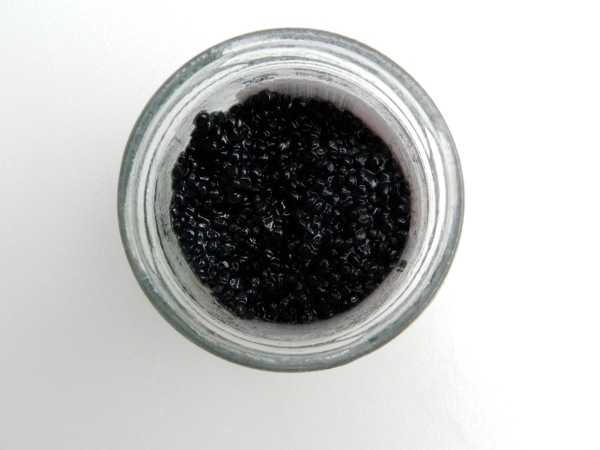 caviar with fingerling chips