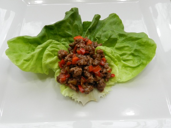 beef lettuce wraps