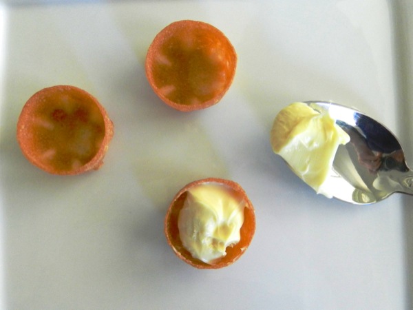 brie and fig cups