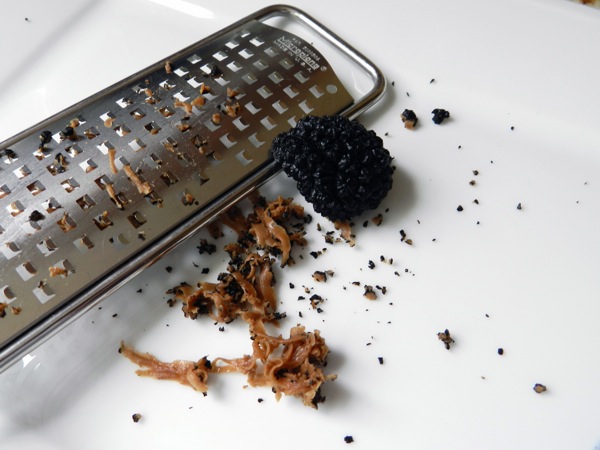 grated truffle