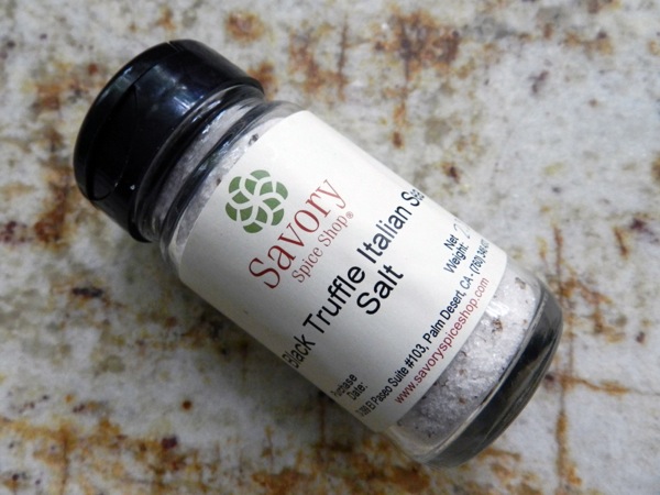 black truffle salt