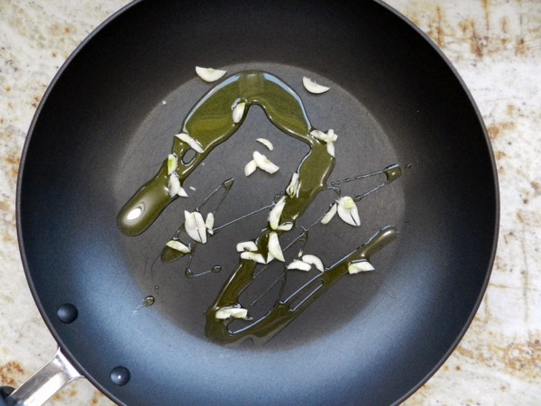 black truffle orzo with asparagus tips