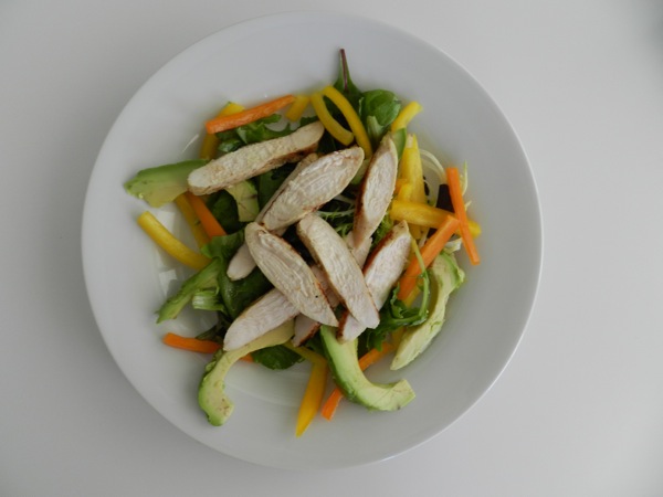 citrus marinated chicken salad