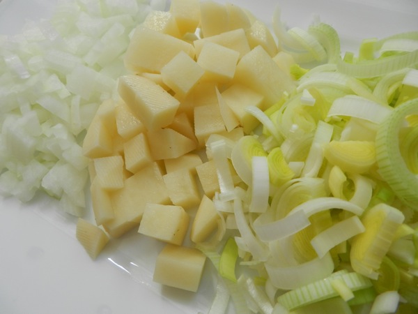 leek and potato bisque