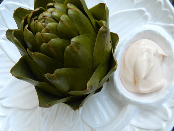 steamed artichoke