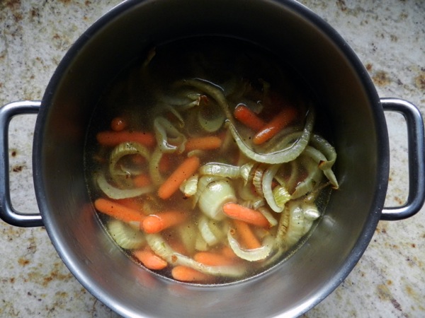 roasted fennel and carrot soup