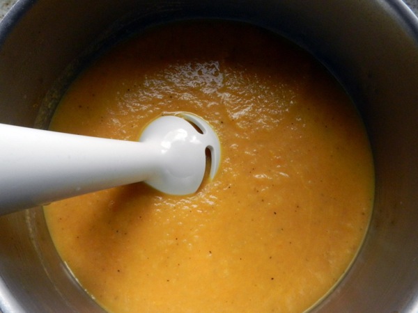 roasted fennel and carrot soup