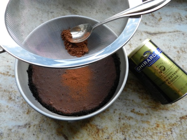 chocolate truffle tart