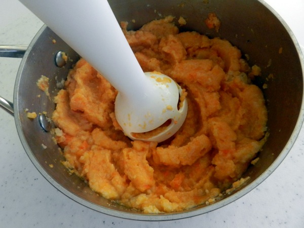 carrot and cauliflower mash 