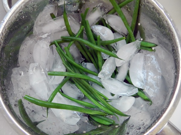 haricots verts bundles