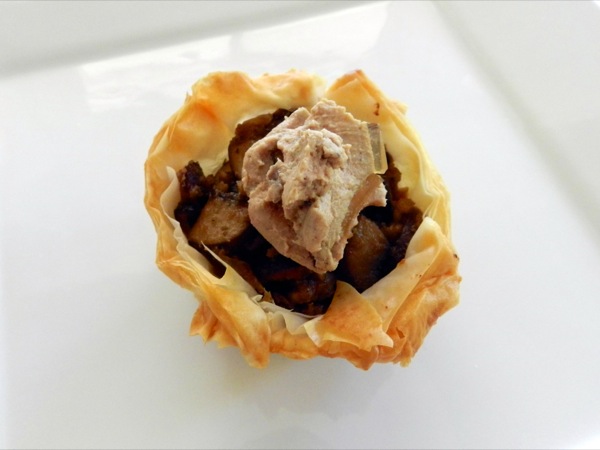 mushroom wellington cups